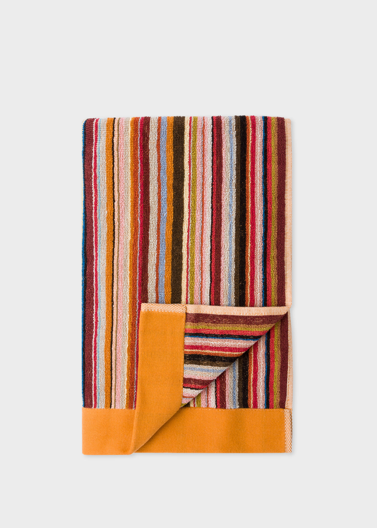 Paul Smith Medium 'signature Stripe' Beach Towel Multicolour