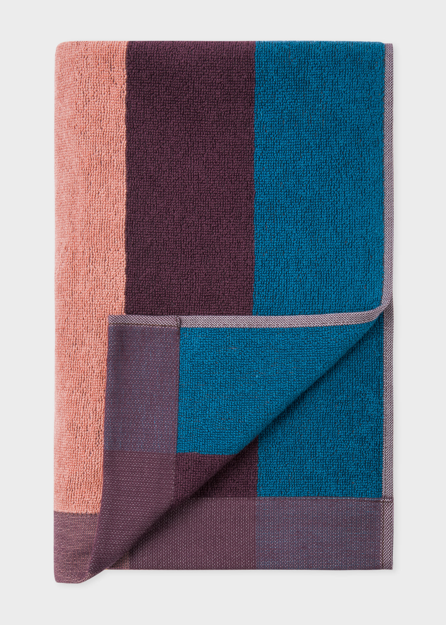 Paul Smith Medium 'artist Stripe' Beach Towel Multicolour