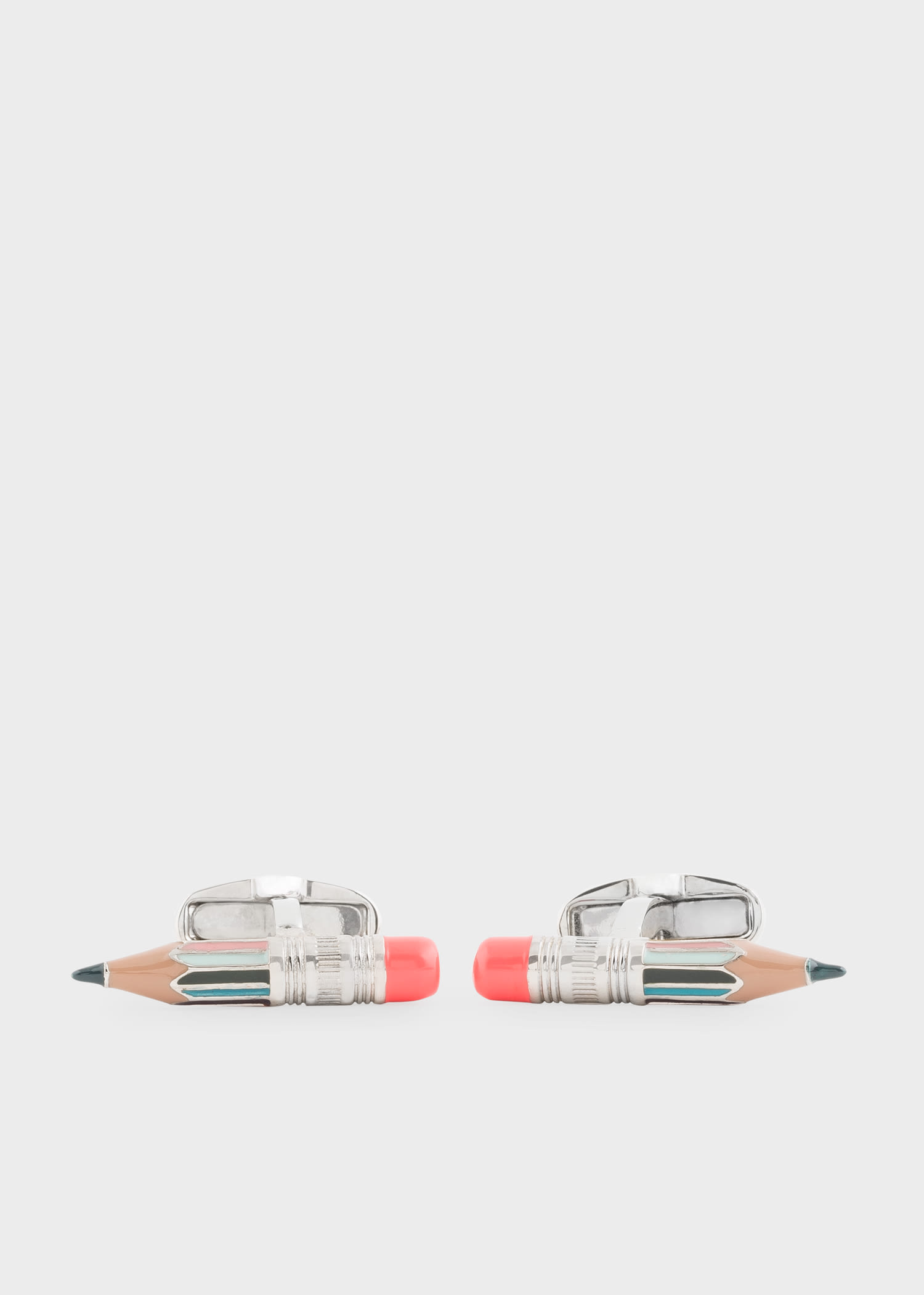 Paul Smith Multi-coloured Pencil Cufflinks In Multicolour