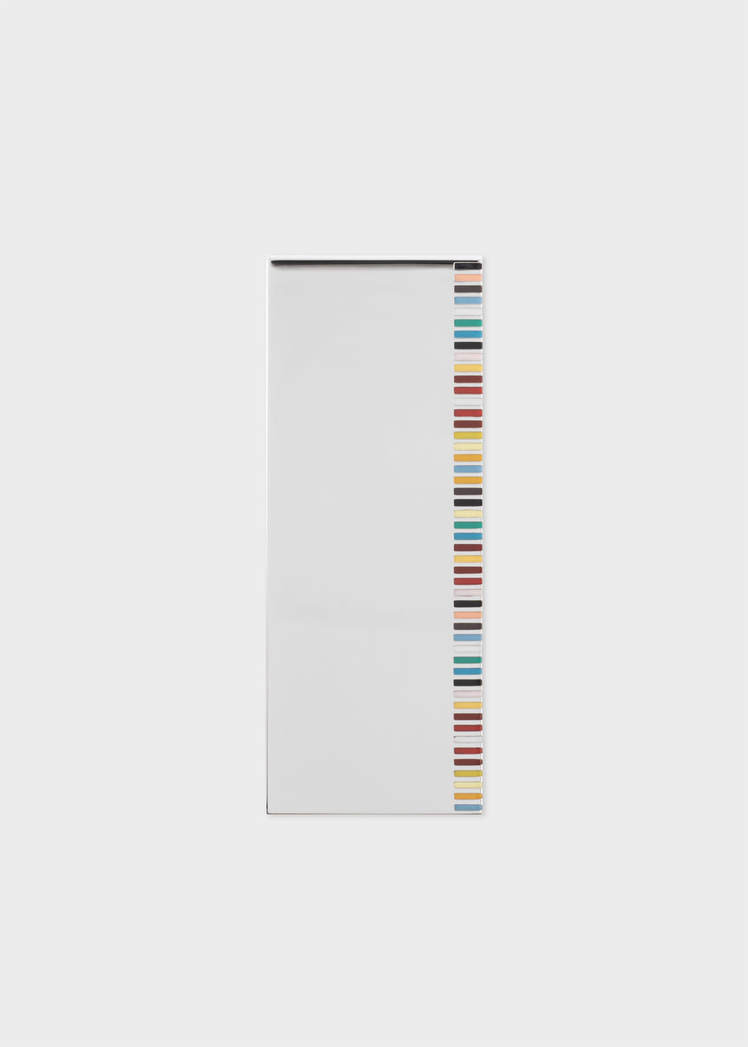 Paul Smith 'signature Stripe' Silver Money Clip Multicolour