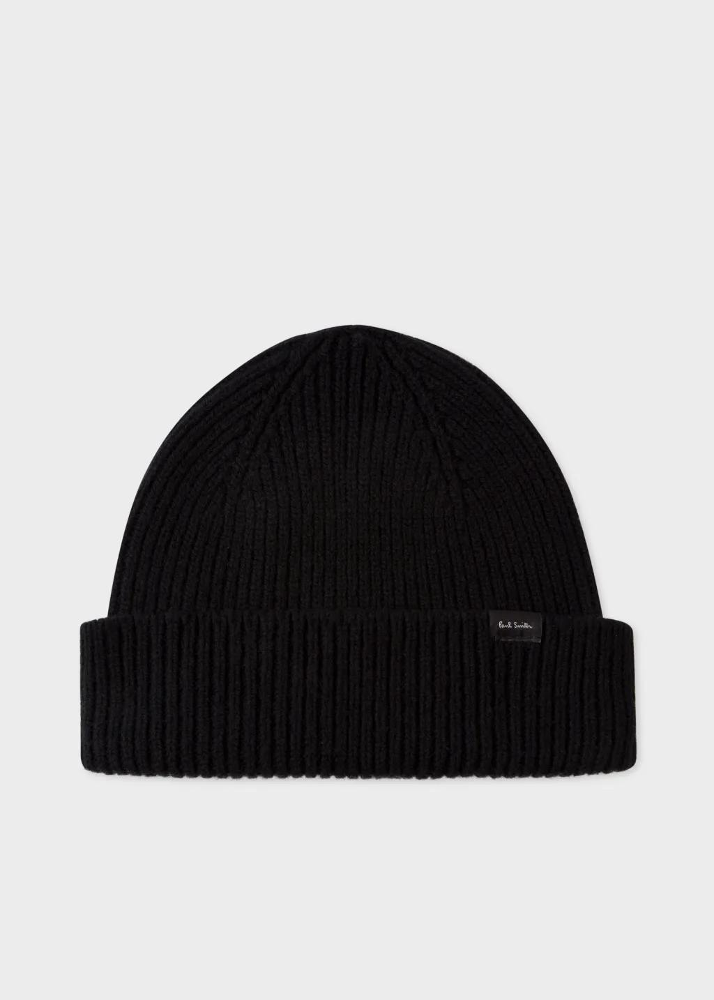 Mens black cashmere beanie hat online