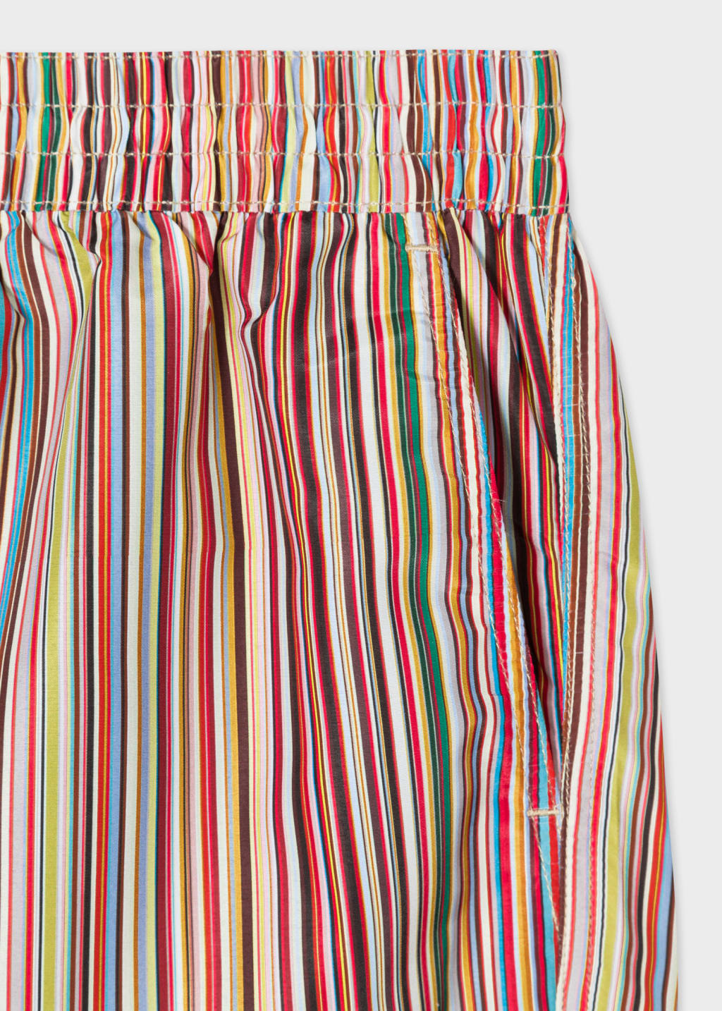 Paul smith signature 2024 stripe swim shorts