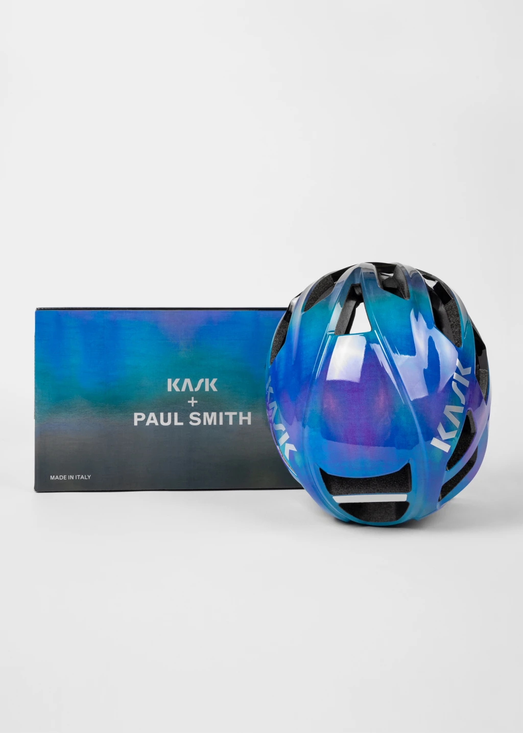 Paul Smith Kask Blue Gradient Protone Cycling Helmet