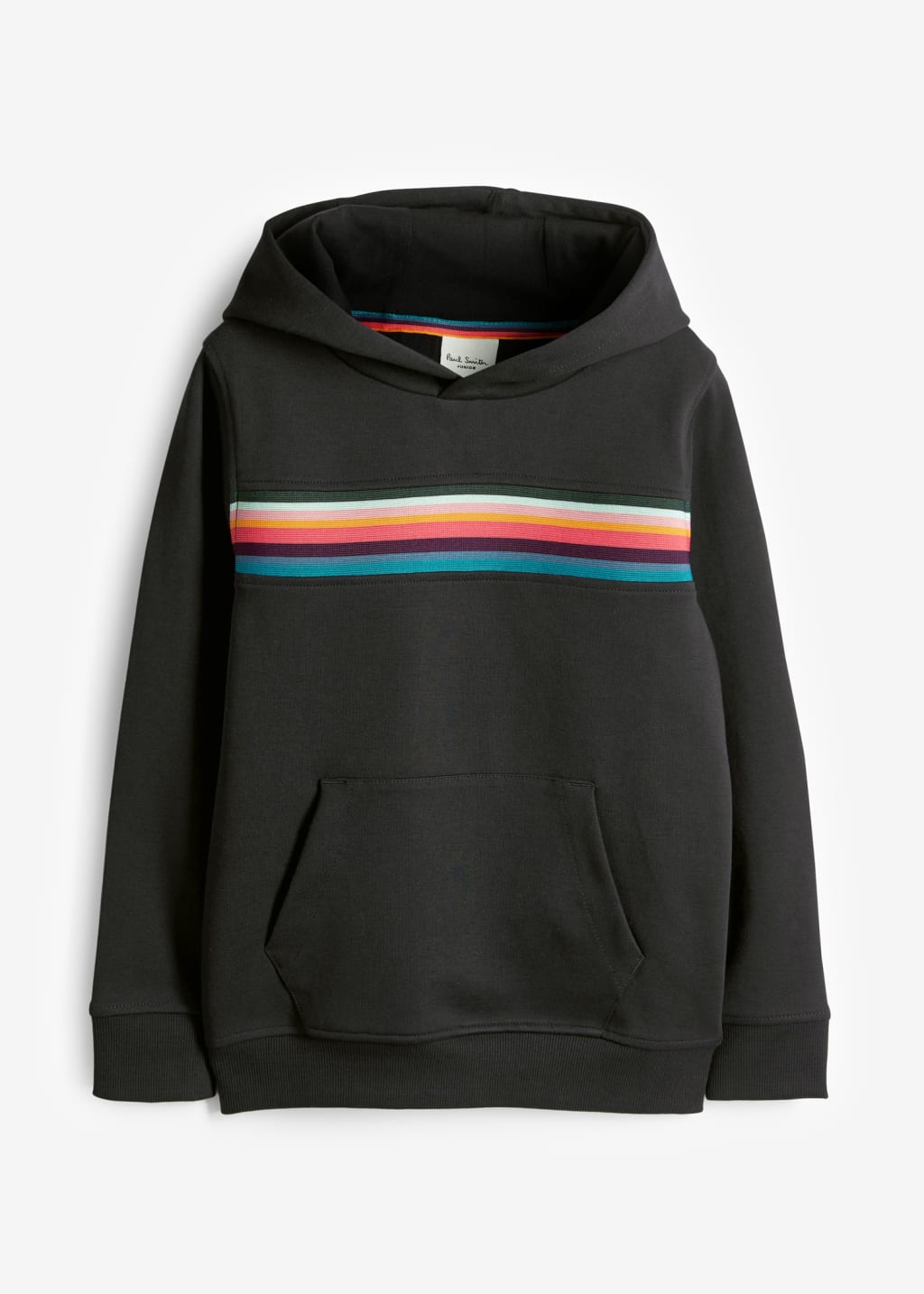2 13 Years Black Artist Stripe Hoodie