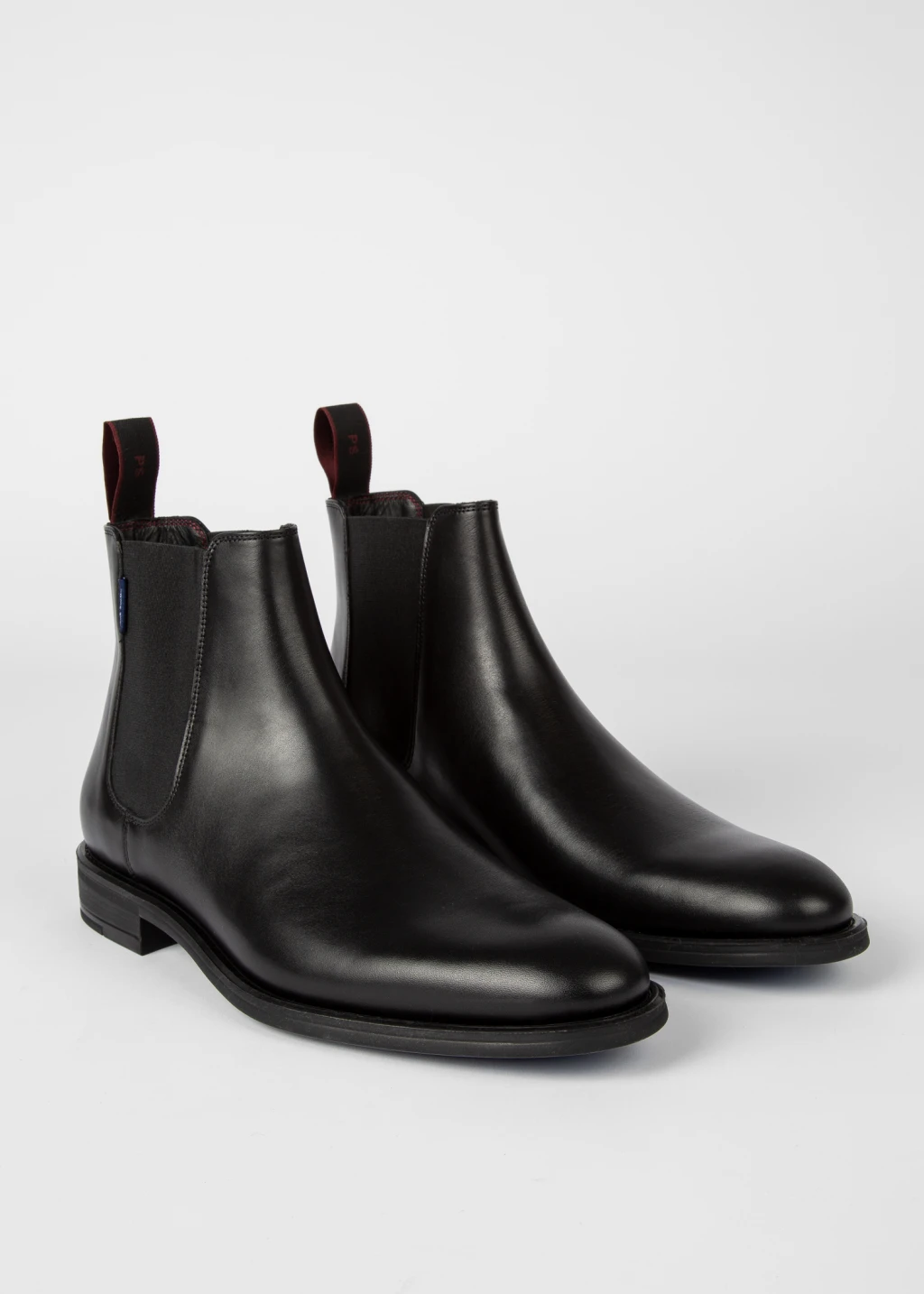 Men's Black Leather 'Cedric' Boots