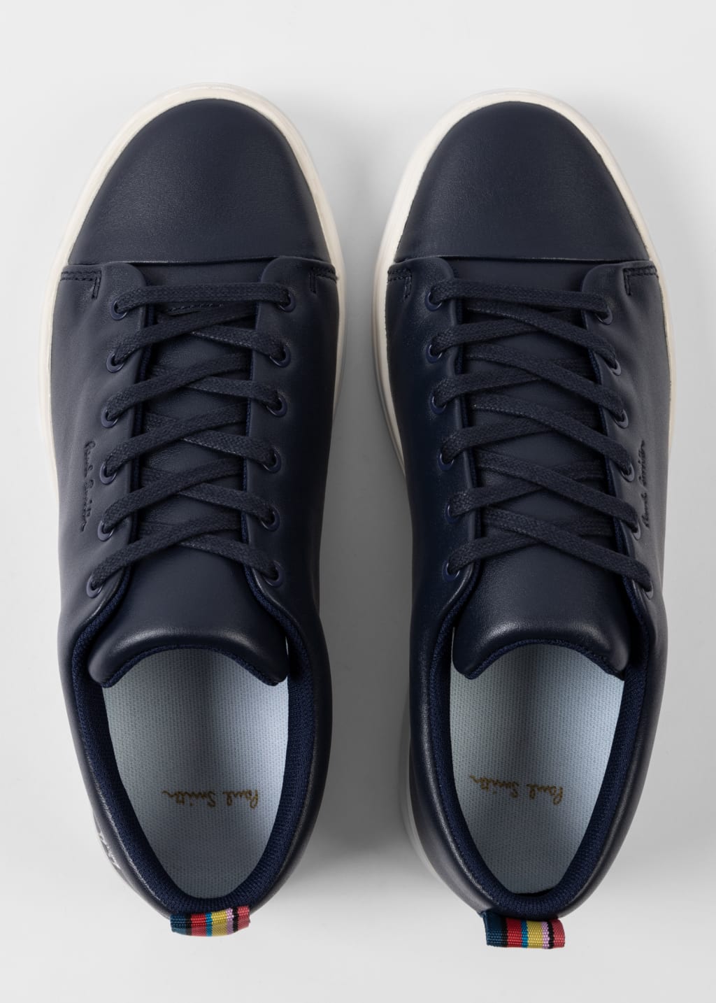 Paul smith navy trainers clearance