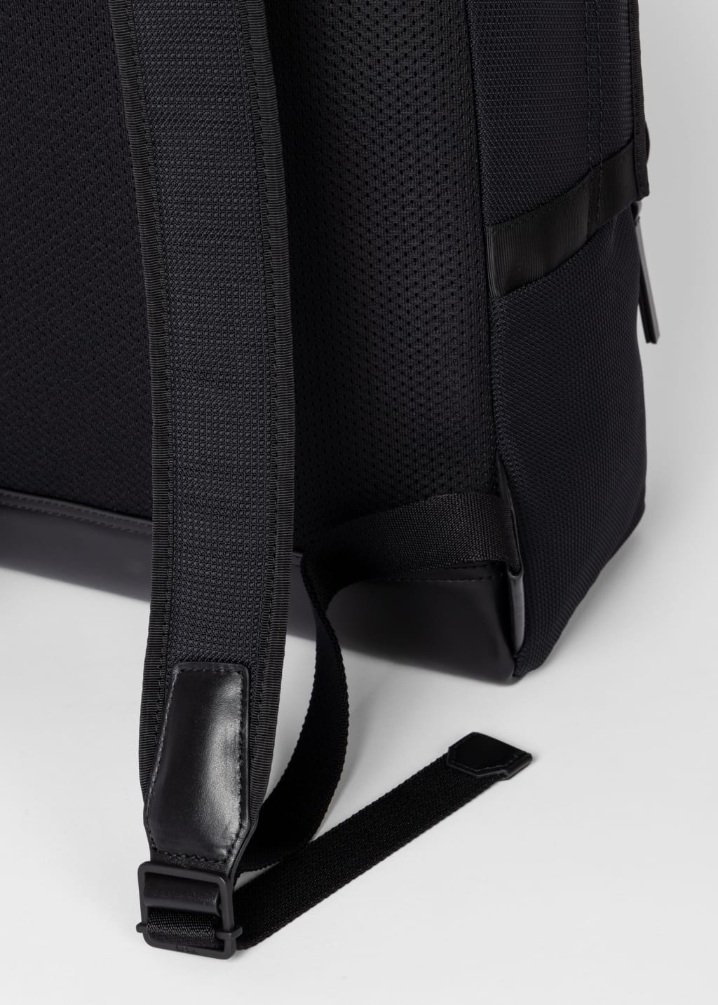 Black 'Signature Stripe' Backpack
