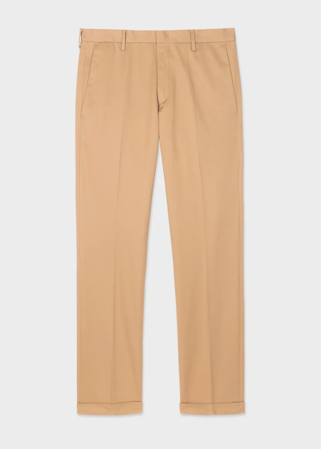 Men s Slim Fit Tan Cotton Stretch Chinos