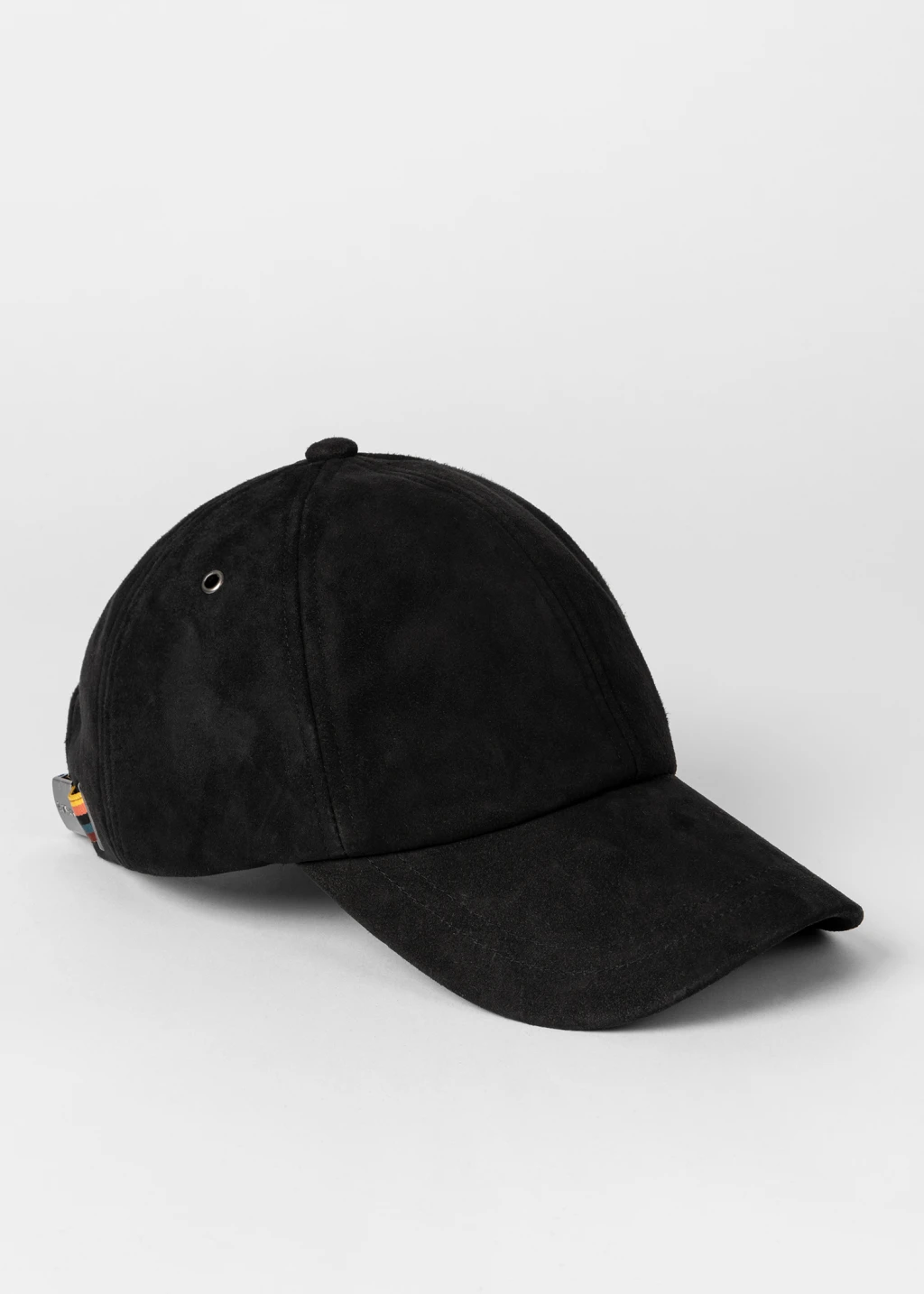 Black suede baseball cap online