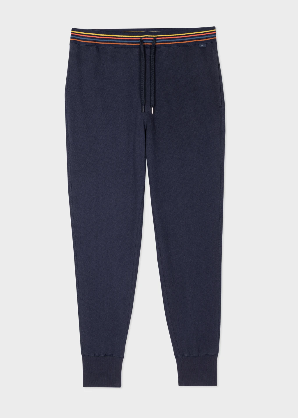 Navy Cotton Artist Stripe Lounge Pants