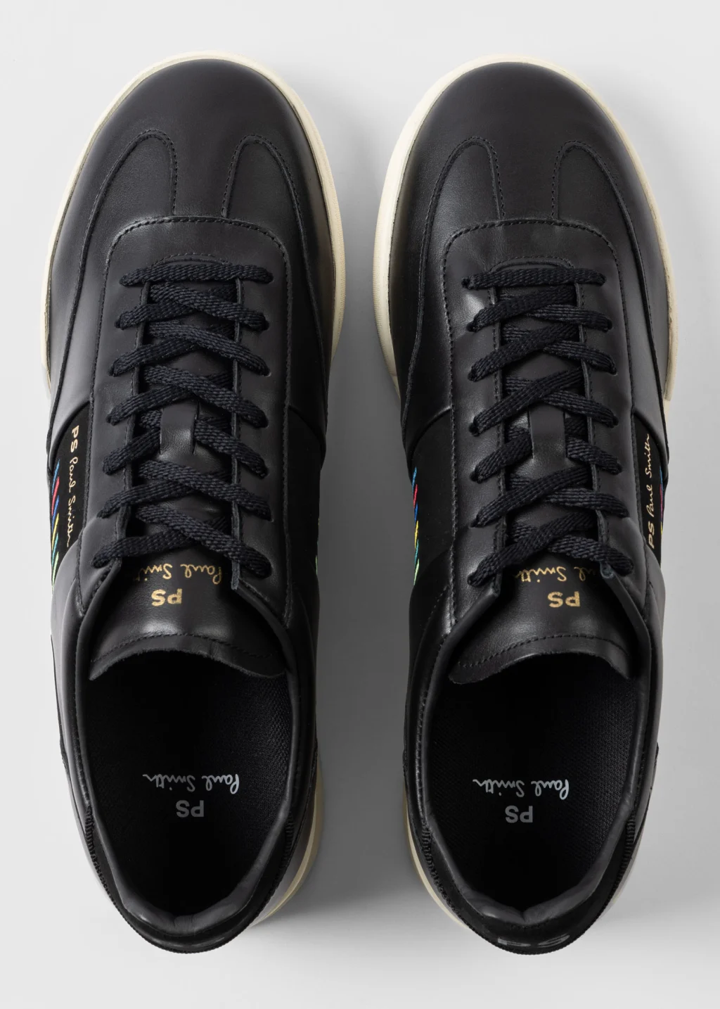 Paul smith hot sale black trainers