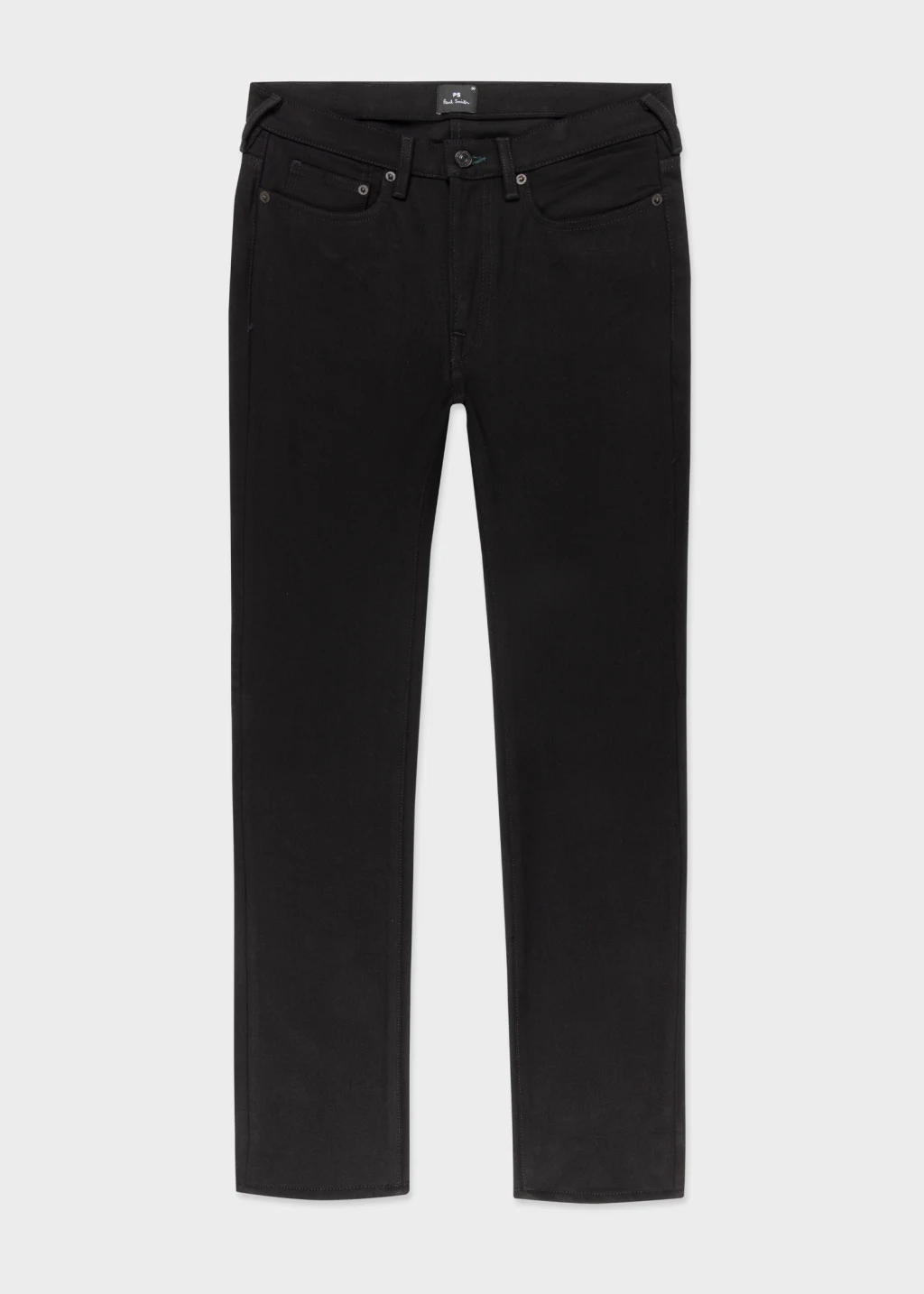 Black stretch denim top jeans