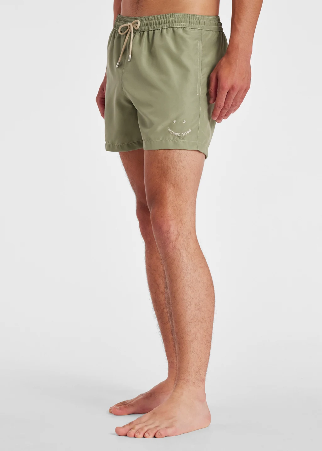 Men s Khaki Happy Swim Shorts