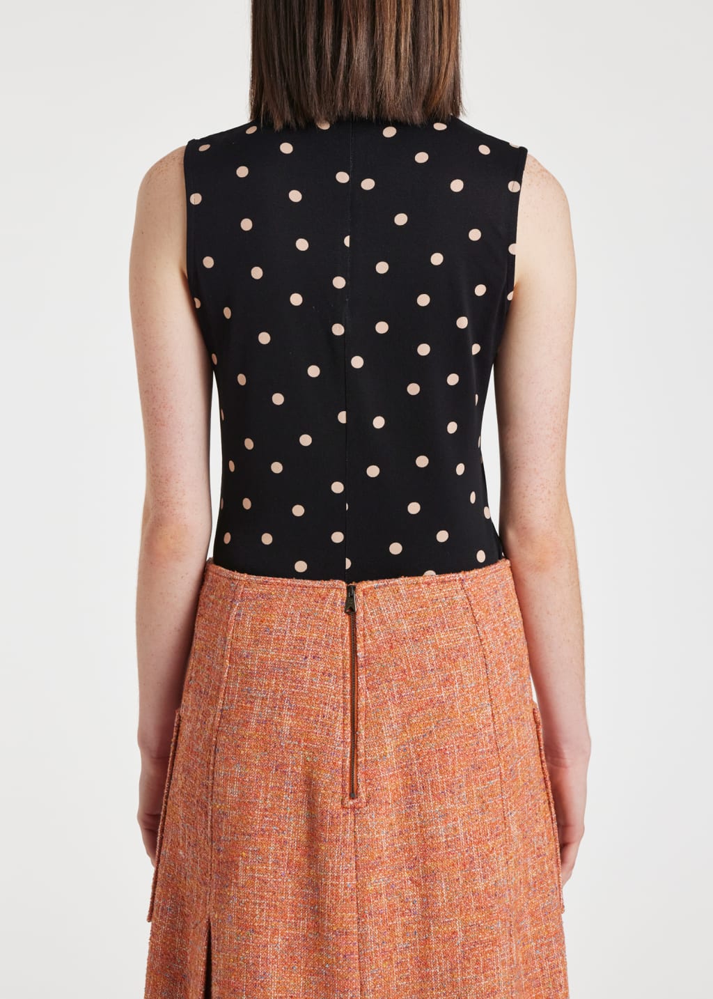 Polka dot cheap vest top