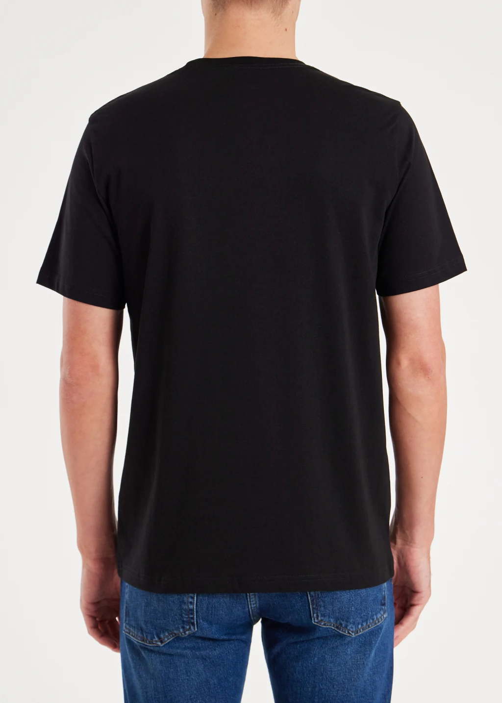 Men's Black 'Opposite Skull' Print T-Shirt