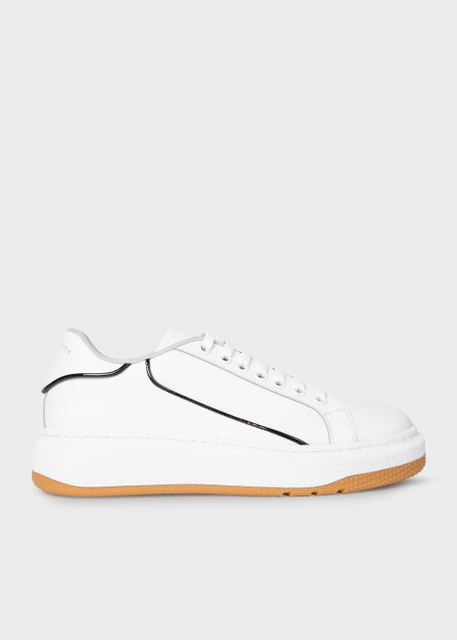 paul smith white ivo trainers
