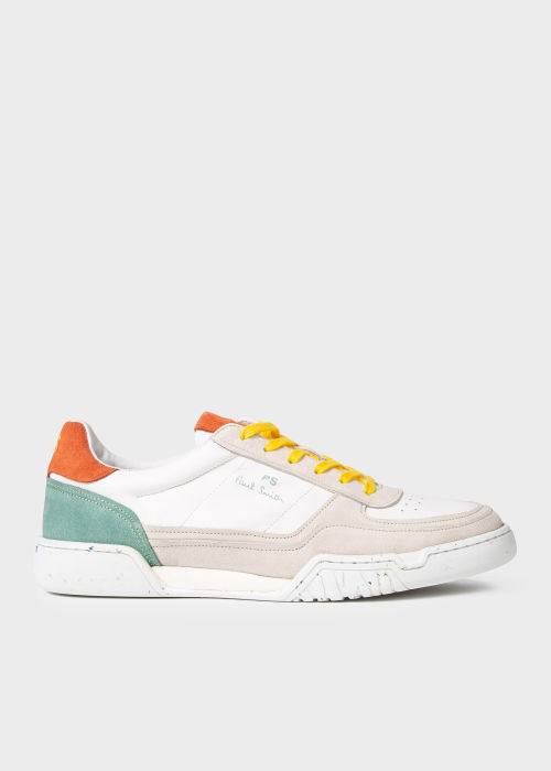 paul smith white ivo trainers