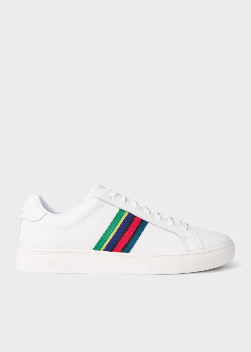 White Leather 'Lapin' Trainers - Paul Smith