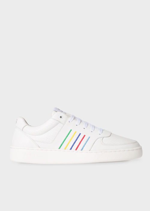 paul smith white ivo trainers