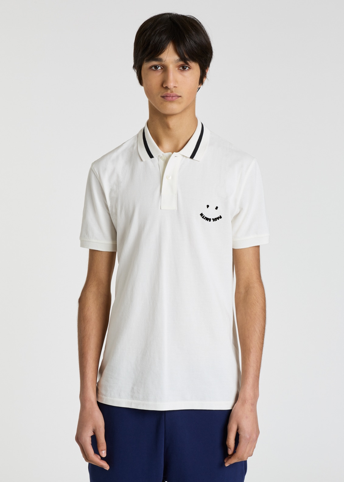 폴 스미스 폴로 셔츠 Paul Smith Slim-Fit Happy Polo Shirt