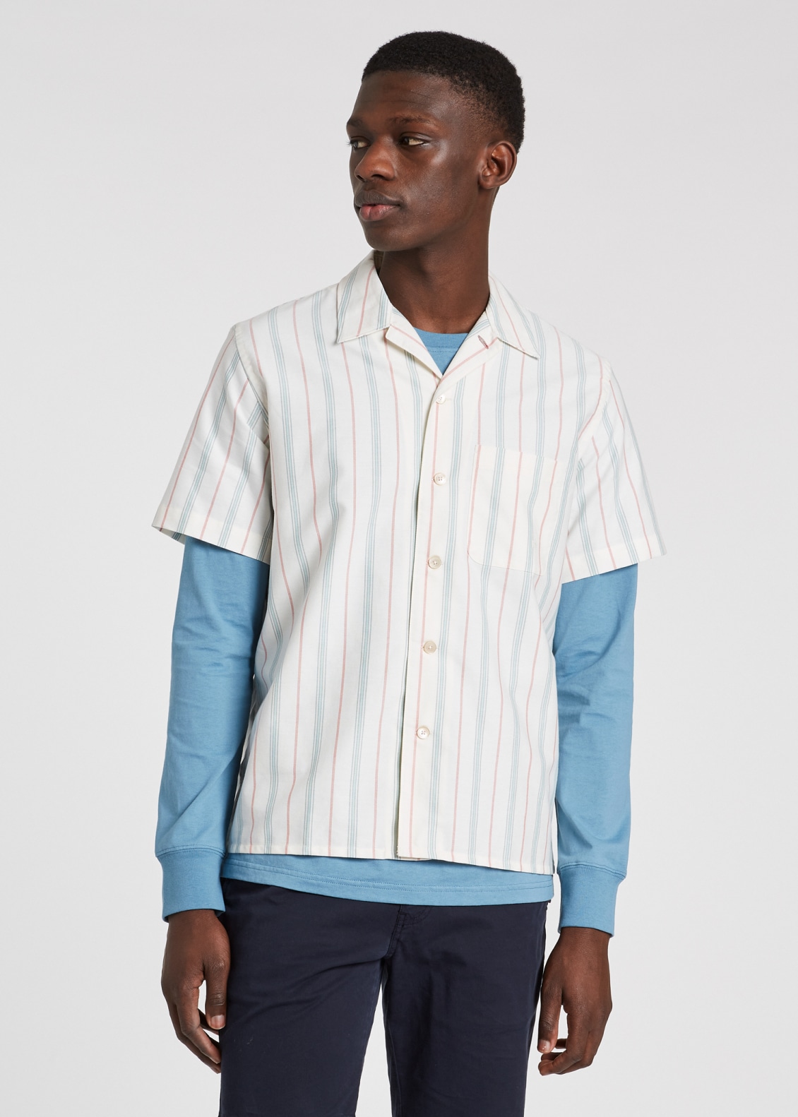 폴 스미스 셔츠 Paul Smith Stripe Short-Sleeve Shirt