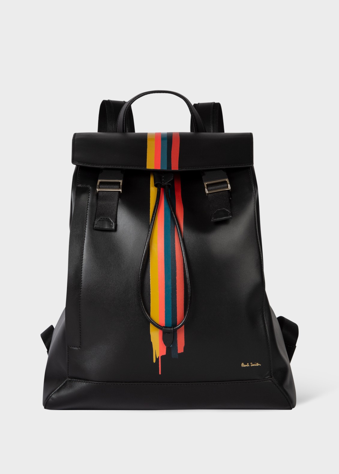 폴 스미스 백팩 Paul Smith Painted Stripe Leather Backpack