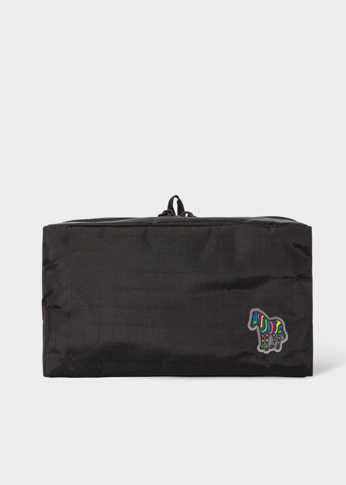 폴 스미스 Paul Smith Black Zebra Logo Wash Bag
