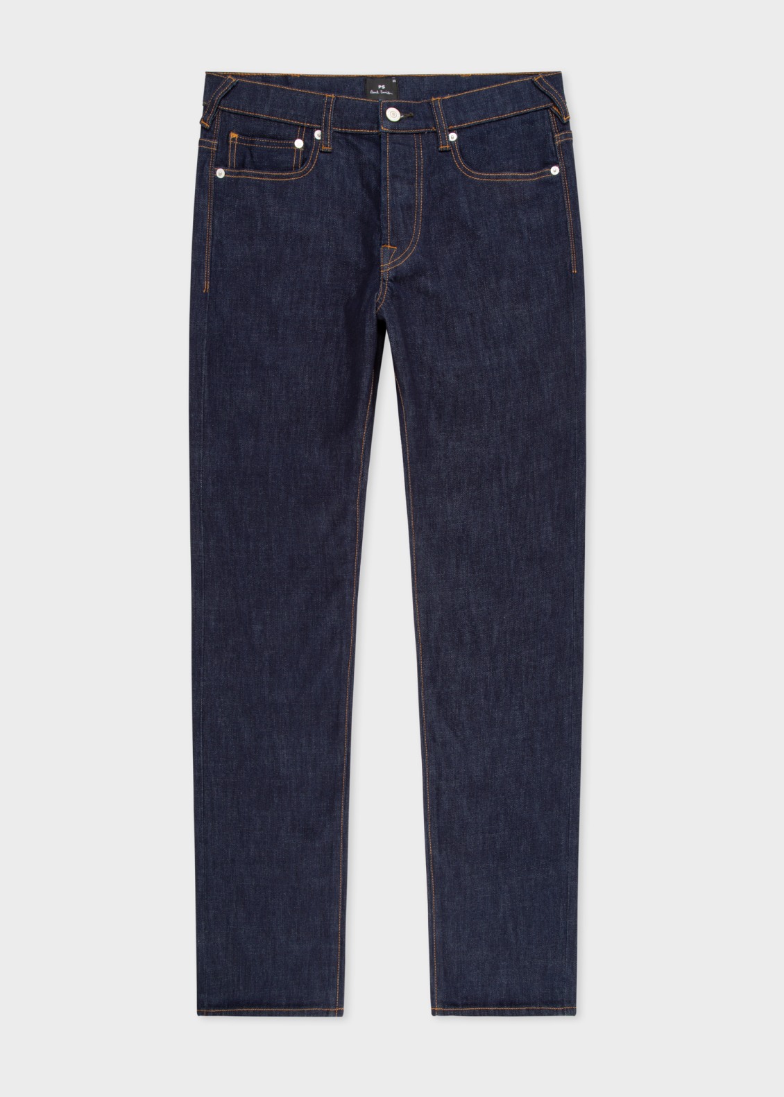 폴 스미스 Paul Smith Standard-Fit Indigo-Rinse Crosshatch Stretch Jeans