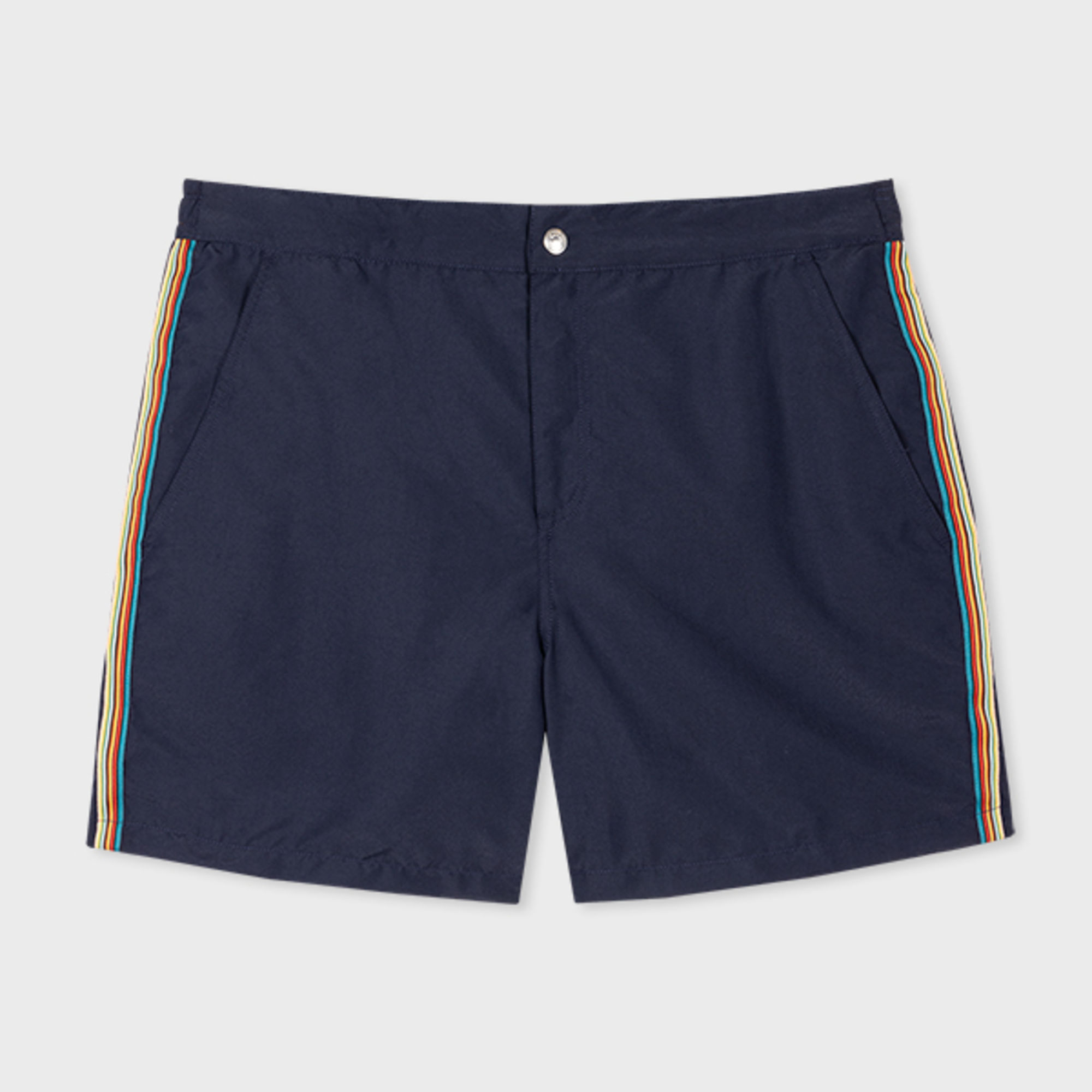 Paul Smith Men Swim Short Sig Stripe In Navy