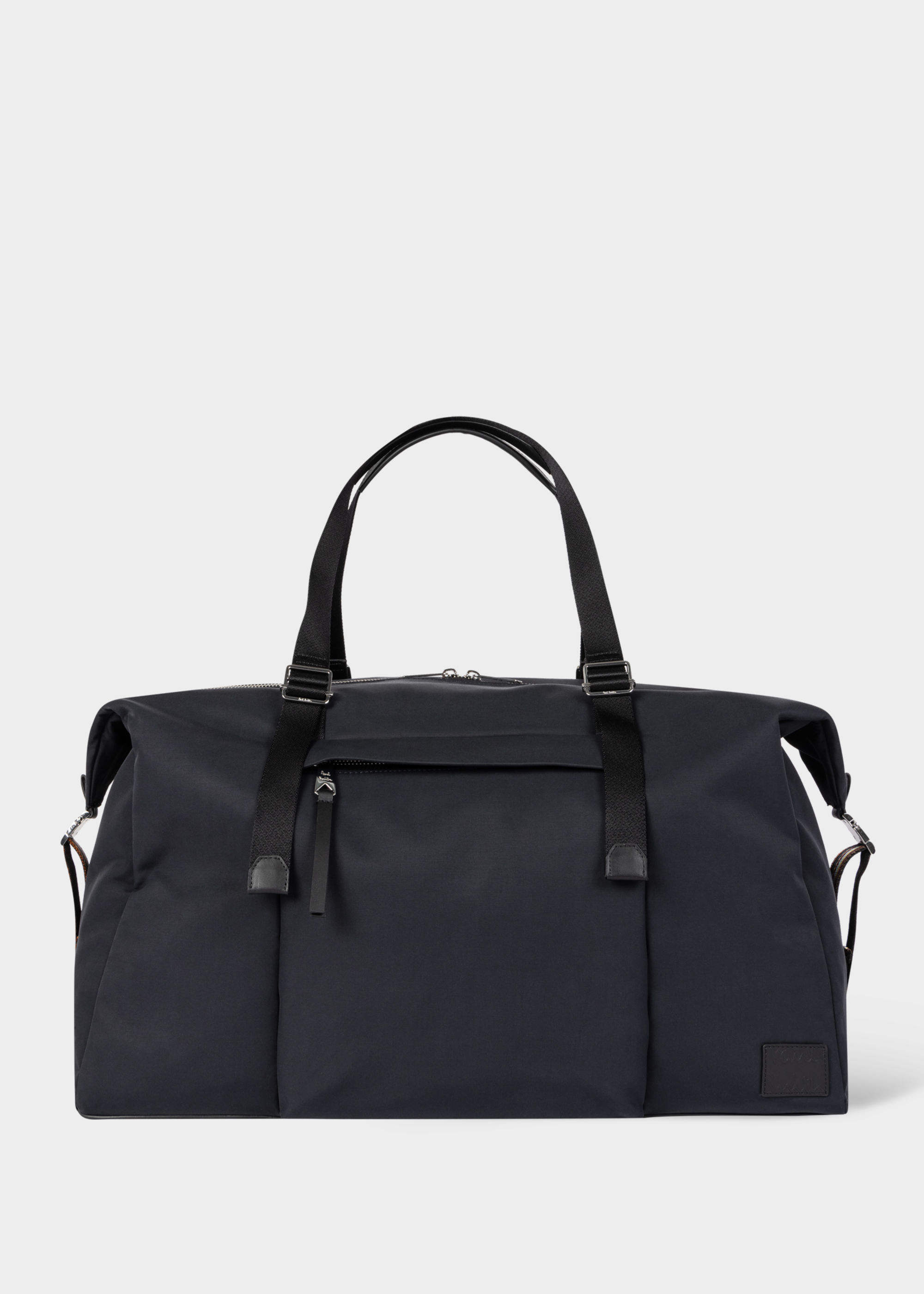 Paul Smith Navy Cotton-blend Canvas Holdall In Orange