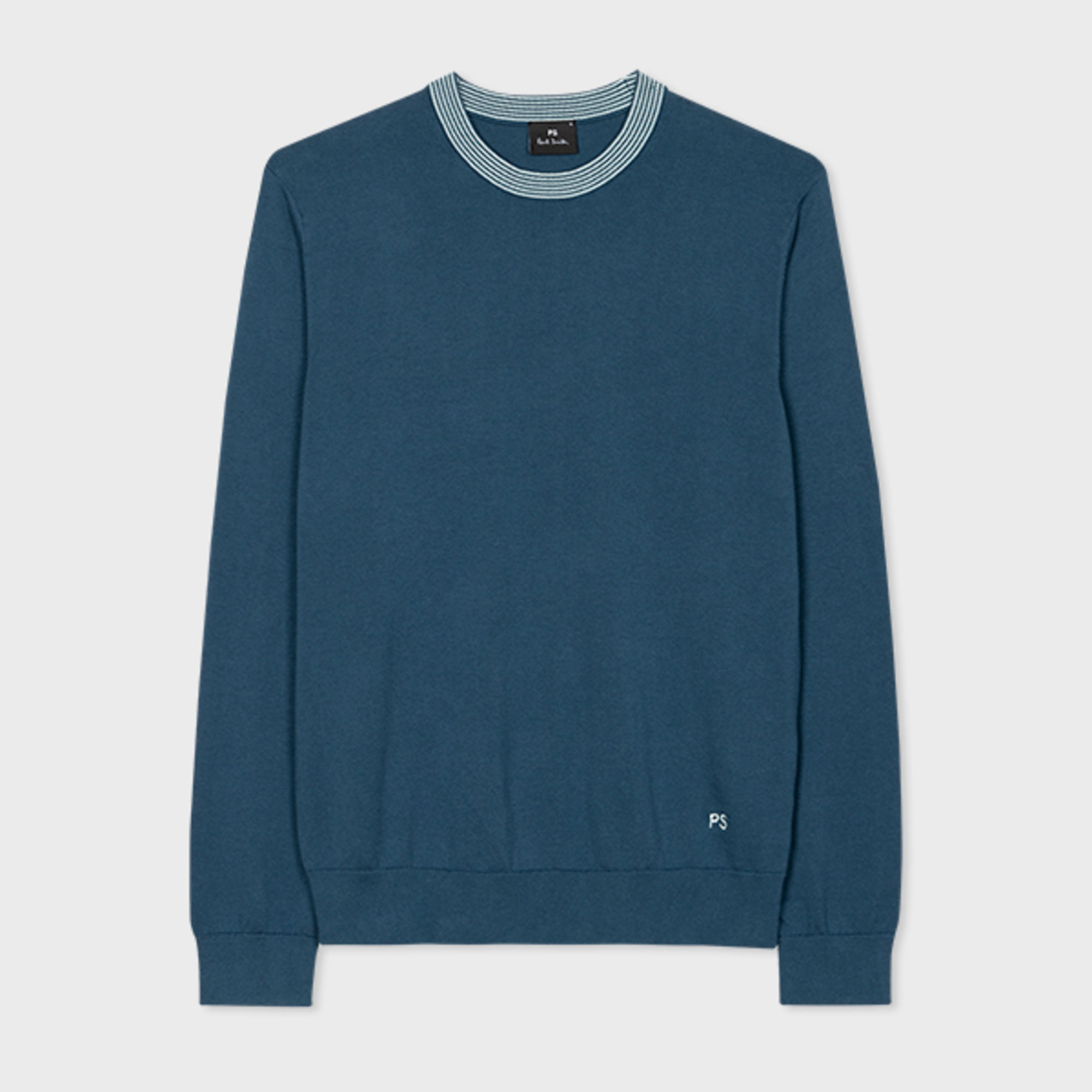 Ps By Paul Smith Ps Paul Smith Mens Jumper Crew Neck Ps In Blue