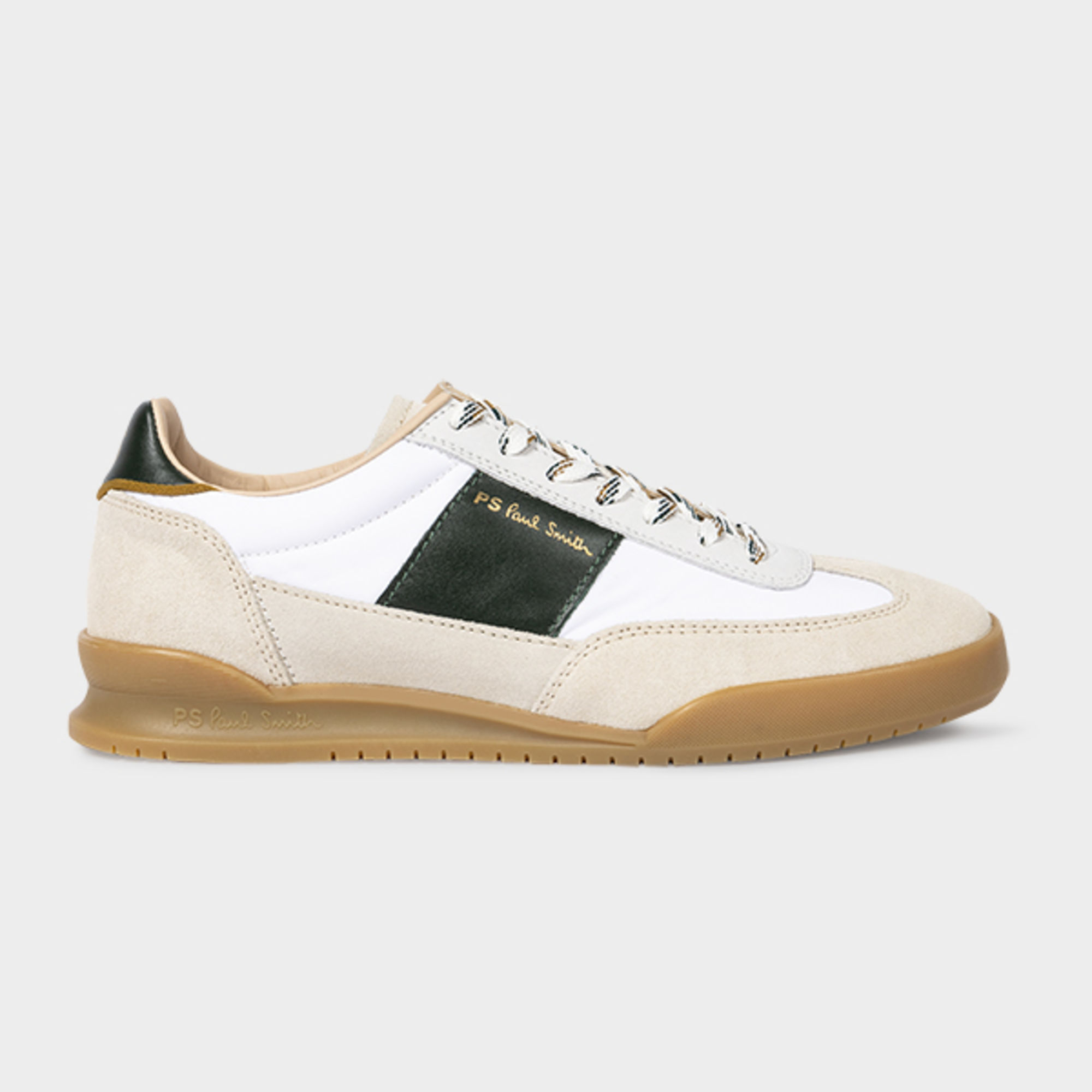 Ps By Paul Smith Ps Paul Smith Leather And Nylon Dover Sneakers In In White