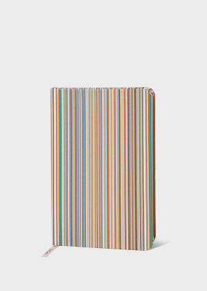 'Signature Stripe' Pocket Notebook