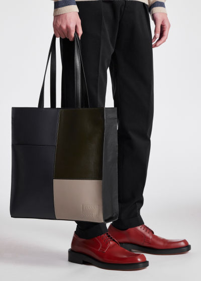 for Men Save 50% Paul Smith Leather Document Bag in Nero Mens Bags Pouches and wristlets Black 