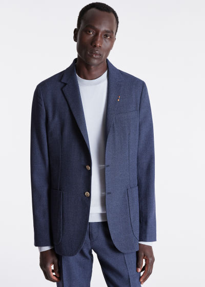 Mens Clothing Jackets Blazers Paul Smith Wool Blazer in Blue for Men 
