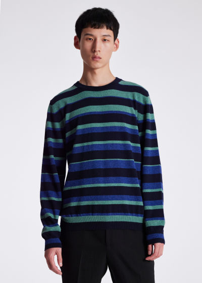 Homme Vêtements Pulls et maille Pulls ras-du-cou Geoffrey Crewneck Pull Sweater Coton Rails pour homme en coloris Bleu 