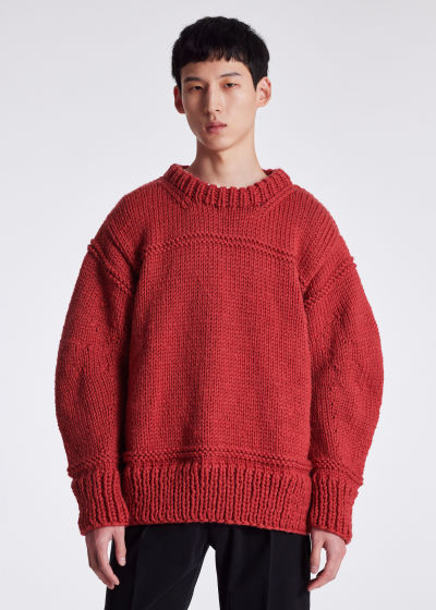 dark orange sweater mens