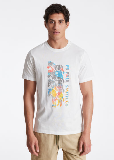 Homme T-shirts T-shirts PS by Paul Smith Polo à patch logo Coton PS by Paul Smith pour homme en coloris Rouge 