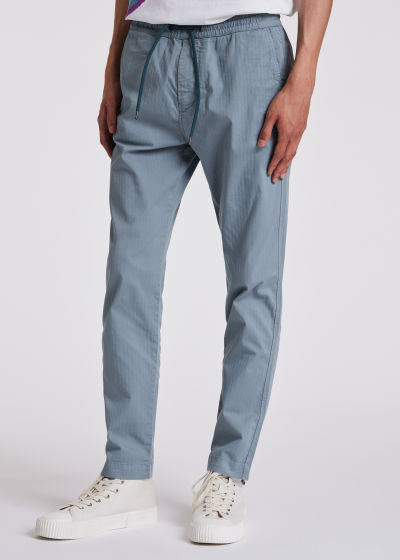 Grey Mens Clothing Trousers for Men Slacks and Chinos Casual trousers and trousers PS by Paul Smith Cotton Straight-leg Chinos in Grey 