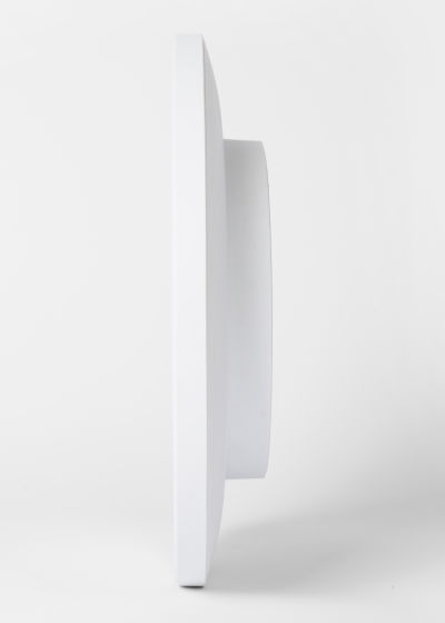 Detail view - Paul Smith + Braun; White Classic Quartz Wall Clock Paul Smith