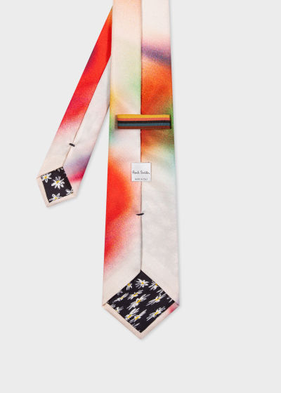 Back view - Multicolored 'Torch Light' Tie Paul Smith