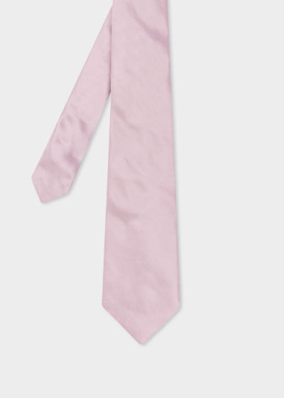 폴스미스 Paulsmith Light Pink Silk Tie
