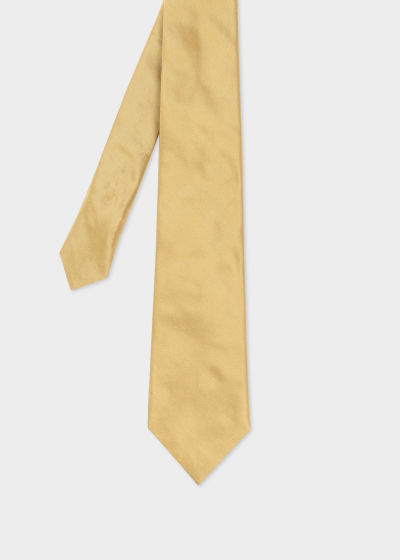 폴스미스 Paulsmith Mustard Silk Tie