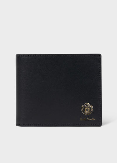 폴 스미스 Paul Smith &amp; Manchester United - Black Stadium Billfold Wallet