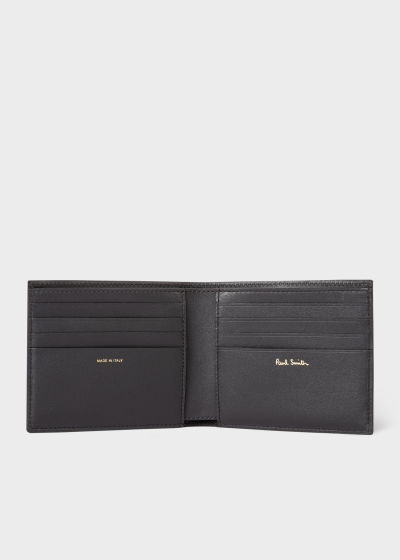 폴 스미스 Paul Smith Leather Monogrammed Billfold Wallet