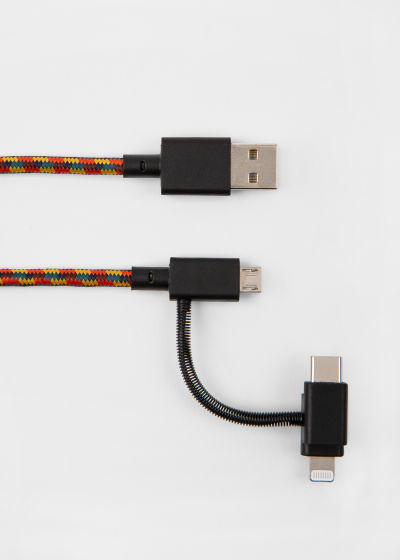 Detail view - Paul Smith X Native Union - Belt Cable Universal Paul Smith