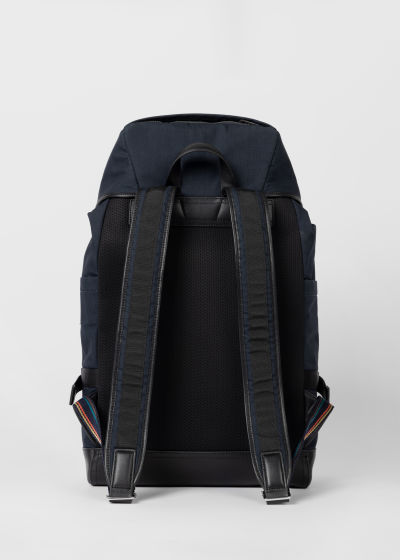 Back view - Men's Navy Sport Backpack Paul Smith