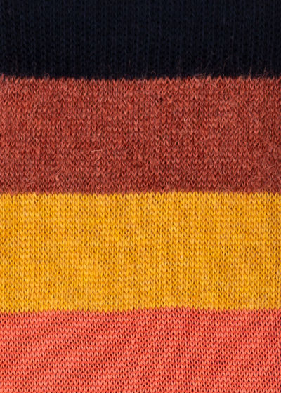 Detail view - Men's 'Painted Stripe' Socks Paul Smith