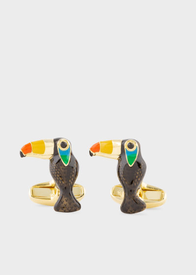 Front View - 'Toucan' Cufflinks Paul Smith