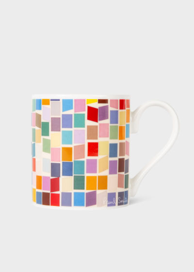 Front View - Colour Tile Mug Paul Smith